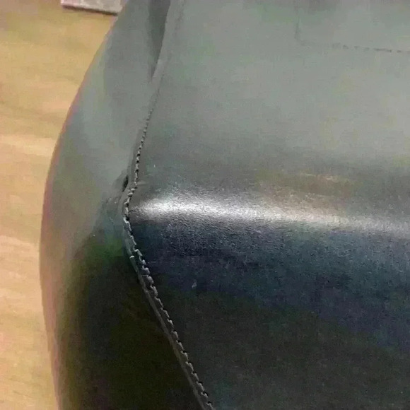 Alxiliary Black Leather Tote Bag - Picture 15 of 16